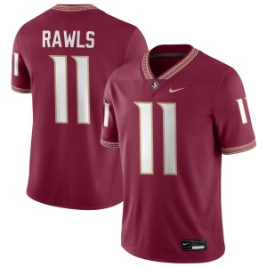 Men's Ja'Bril Rawls Garnet Florida State Seminoles #11 College Football High School Jerseys 475804-599