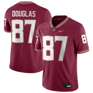 Mens Markeston Douglas Garnet Florida State Seminoles #87 College Football 2025 Jerseys 318145-738