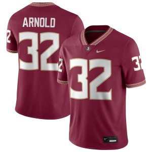 Men Mason Arnold Garnet Florida State Seminoles #32 College Football 2025 Jerseys 121125-524
