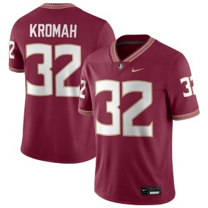 Mens Ousmane Kromah Garnet Florida State Seminoles #32 College Football University Jerseys 939864-834