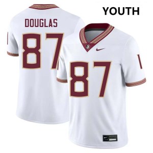 Youth Markeston Douglas White Florida State Seminoles #87 College Football Official Jerseys 377292-263